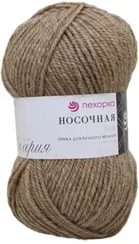 Пехорка Носочная 274 100 г 200 м (серо-бежевый)