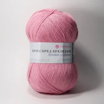 Пехорка Кроссбред Бразилии 582 100 г 500 м (светлая фуксия)