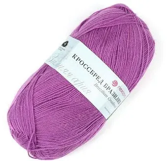 Пехорка Кроссбред Бразилии 179 100 г 500 м (фиалка)