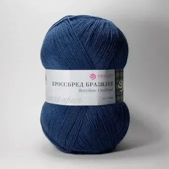 Пехорка Кроссбред Бразилии 156 100 г 500 м (индиго)