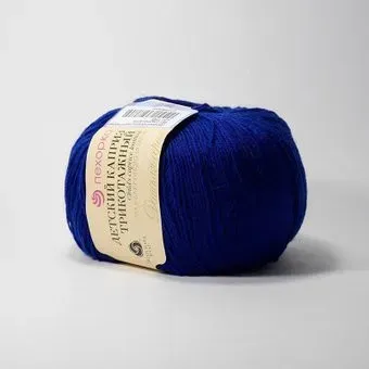 Пехорка Детский каприз трикотажный 491 50 г 400 м (ультрамарин)