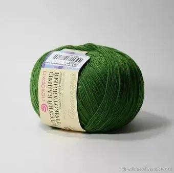 Пехорка Детский каприз трикотажный 434 50 г 400 м (зеленый)