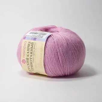 Пехорка Детский каприз трикотажный 29 50 г 400 м (розовая сирень)