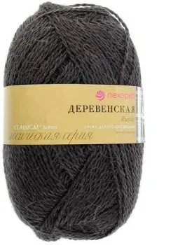 Пехорка Деревенская 585 100 г 250 м (графит)