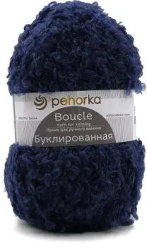 Пехорка Буклированная 156 200 г 220 м (индиго)