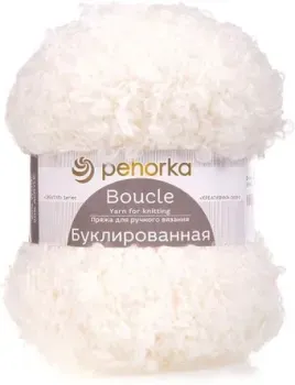 Пехорка Буклированная 01 200 г 220 м (белый)
