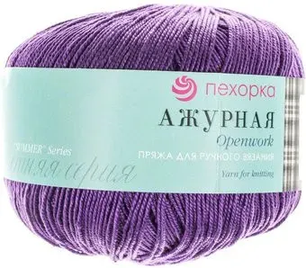 Пехорка Ажурная 78 50 г 280 м (фиолетовый)