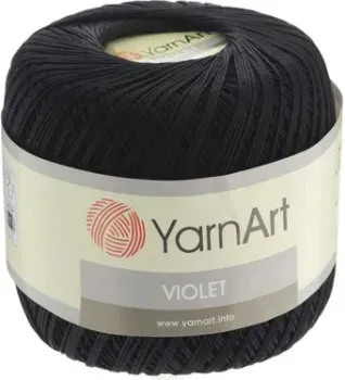 Yarnart Violet 999 (282 м, черный, 6 мотков)