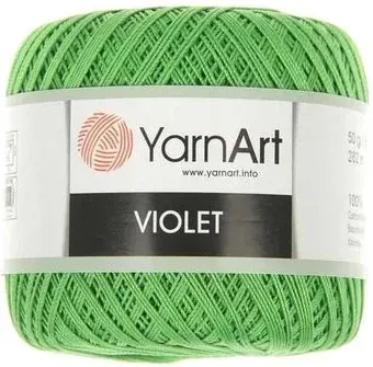 Yarnart Violet 6332 (282 м, весенняя трава, 6 мотков)