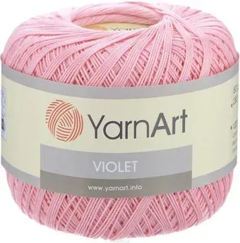 Yarnart Violet 6313 (282 м, розовый, 6 мотков)