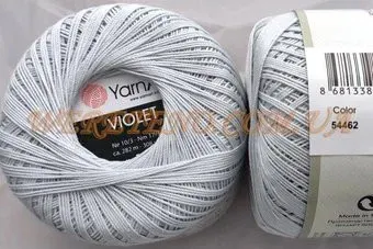 Yarnart Violet 54462 (282 м, серебро, 6 мотков)