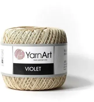 Yarnart Violet 4660 (282 м, бежевый, 6 мотков)
