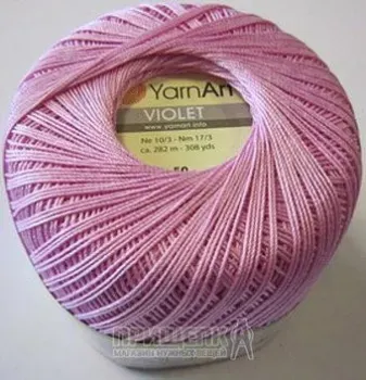 Yarnart Violet 319 (282 м, нежно-сиреневый, 6 мотков)