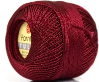 Yarnart Tulip 422 50 г 250 м (бордо)