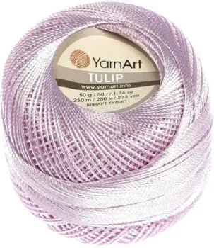 Yarnart Tulip 411 50 г 250 м (бледно-сиреневый)