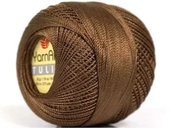 Yarnart Tulip 403 50 г 250 м (шоколад)