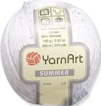 Yarnart Summer 03 100 г 350 м (белый)