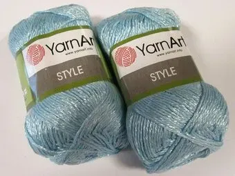Yarnart Style 668 50 г 185 м (голубой)