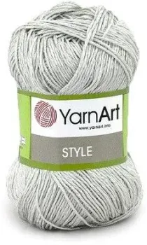 Yarnart Style 666 50 г 185 м (светло-серый)