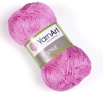 Yarnart Style 665 50 г 185 м (розовый)