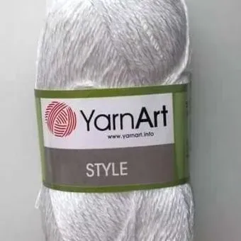 Yarnart Style 650 50 г 185 м (белоснежный)