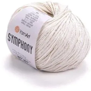 Yarnart Simphony 2120 (125 м, молочный, 10 мотков)