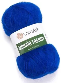 Yarnart Mohair Trendy 128 100 г 220 м (василек)