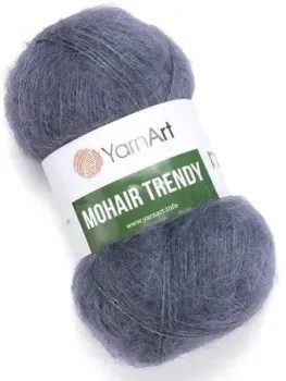 Yarnart Mohair Trendy 114 100 г 220 м (темно-серый)