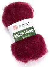 Yarnart Mohair Trendy 109 100 г 220 м (бордо)