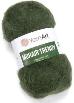 Yarnart Mohair Trendy 111 100 г 220 м (хаки)