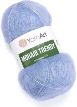 Yarnart Mohair Trendy 107 100 г 220 м (голубой)