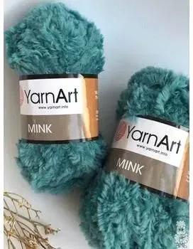Yarnart Mink 349 50 г 75 м (море)