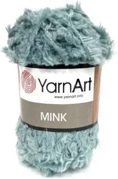 Yarnart Mink 348 50 г 75 м (пыльная мята)