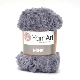 Yarnart Mink 335 50 г 75 м (серый)
