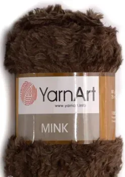 Yarnart Mink 333 50 г 75 м (коричневый)