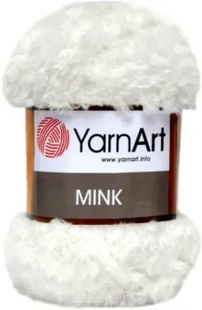 Yarnart Mink 330 50 г 75 м (белый)