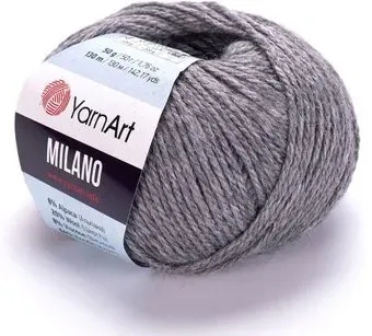 Yarnart Milano 868 50 г 130 м (темно-серый)