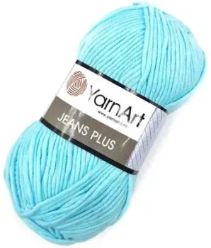 Yarnart Jeans Plus 76 100 г 160 м (бирюза)