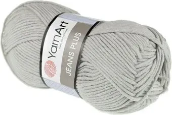 Yarnart Jeans Plus 49 100 г 160 м (серый)