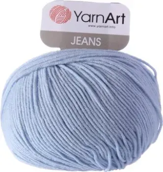 Yarnart Jeans 75 50 г 160 м (нежно-голубой)