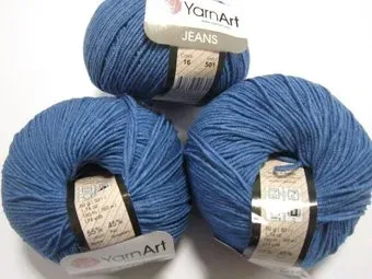 Yarnart Jeans 16 50 г 160 м (джинс)