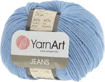 Yarnart Jeans 15 50 г 160 м (голубой)
