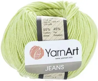 Yarnart Jeans 11 50 г 160 м (фисташковый)
