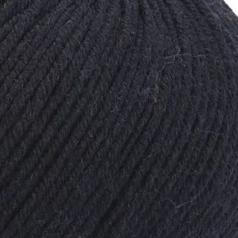 Yarnart Imperial Merino 3301 50 г 100 м (черный)