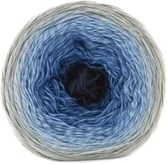 Yarnart Flowers 271 250 г 1000 м (серый; голубой; синий)