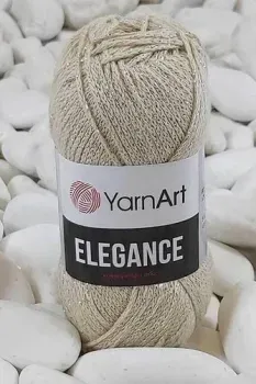 Yarnart Elegance 119 50 г 130 м (светло-бежевый)