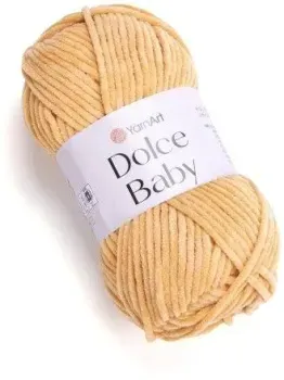Yarnart Dolce Baby 855 50 г 85 м (абрикос)