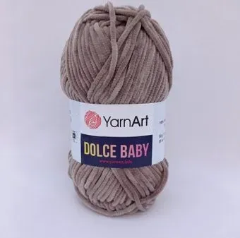 Yarnart Dolce Baby 754 50 г 85 м (кофе с молоком)