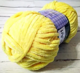 Yarnart Dolce 100% микрополиэстер 761 100 г (120 м, лимон)