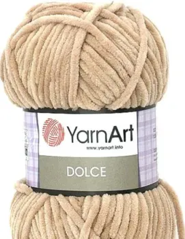 Yarnart Dolce 100% микрополиэстер 747 100 г (120 м, бежевый)